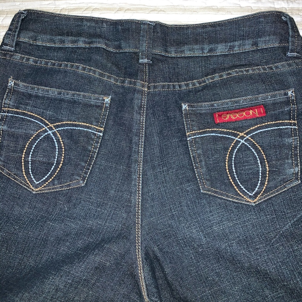 Sasson Skinny Leg Shuffle Jeans Heatwave Size 12